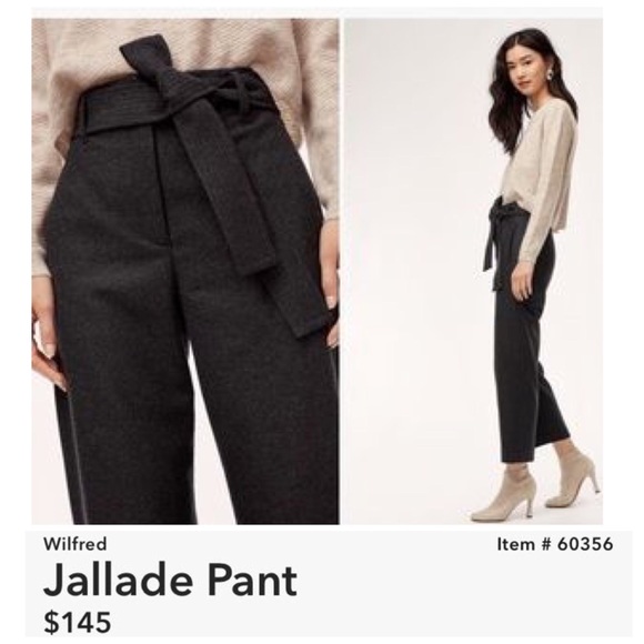 Wilfred Jallade Wool Cashmere Pant 